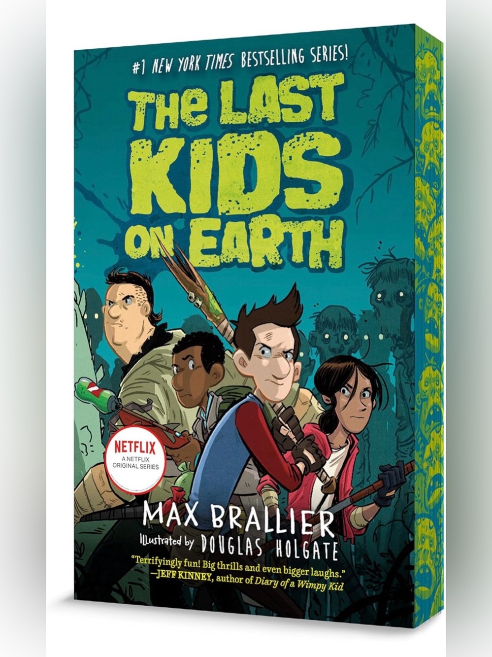 The Last Kids on Earth by Max Brallier - Kids Adventure Book for ages 8-11